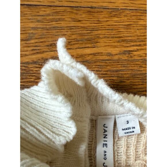 Janie and Jack Girls' Sweater Dress Size 3 - Picture 3 of 4